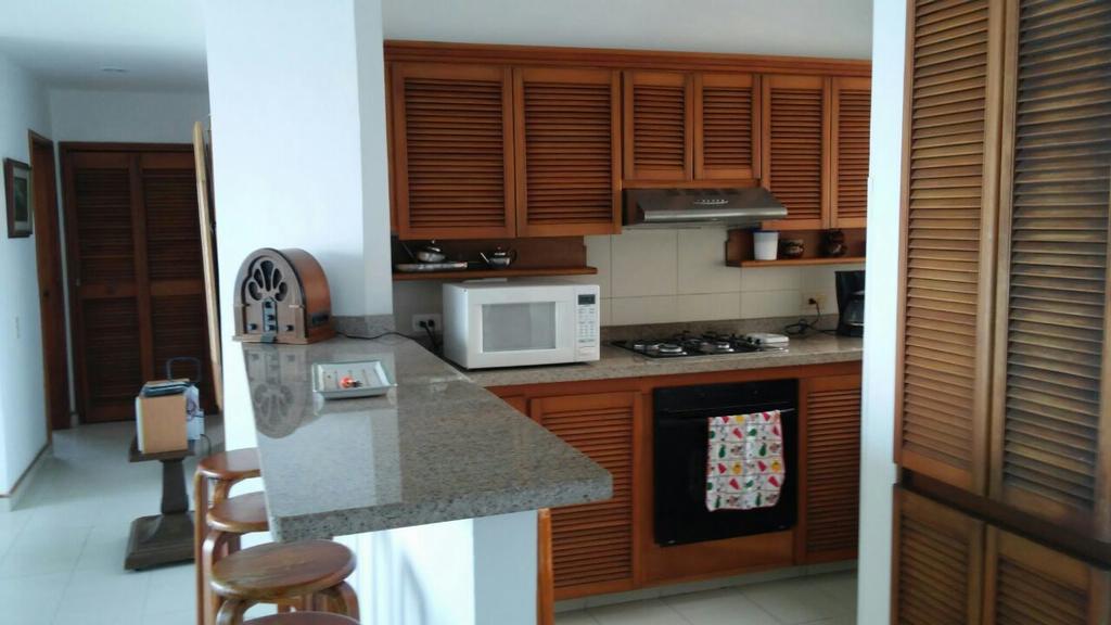 Apto En Cartagena Ed Puerto Azul Vista Al Mar Apartman Kültér fotó