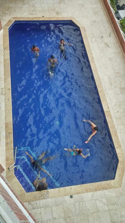 Apto En Cartagena Ed Puerto Azul Vista Al Mar Apartman Kültér fotó